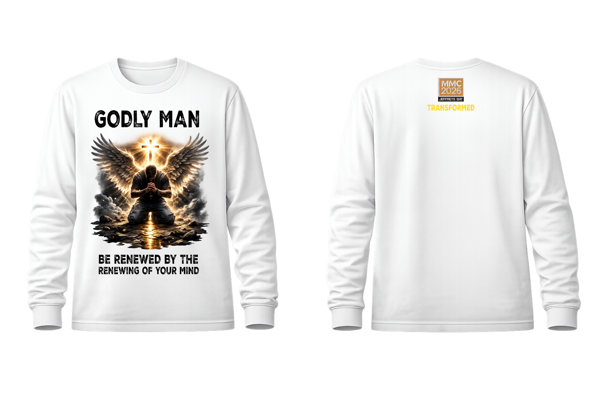 Long Sleeve Shirt Godly man