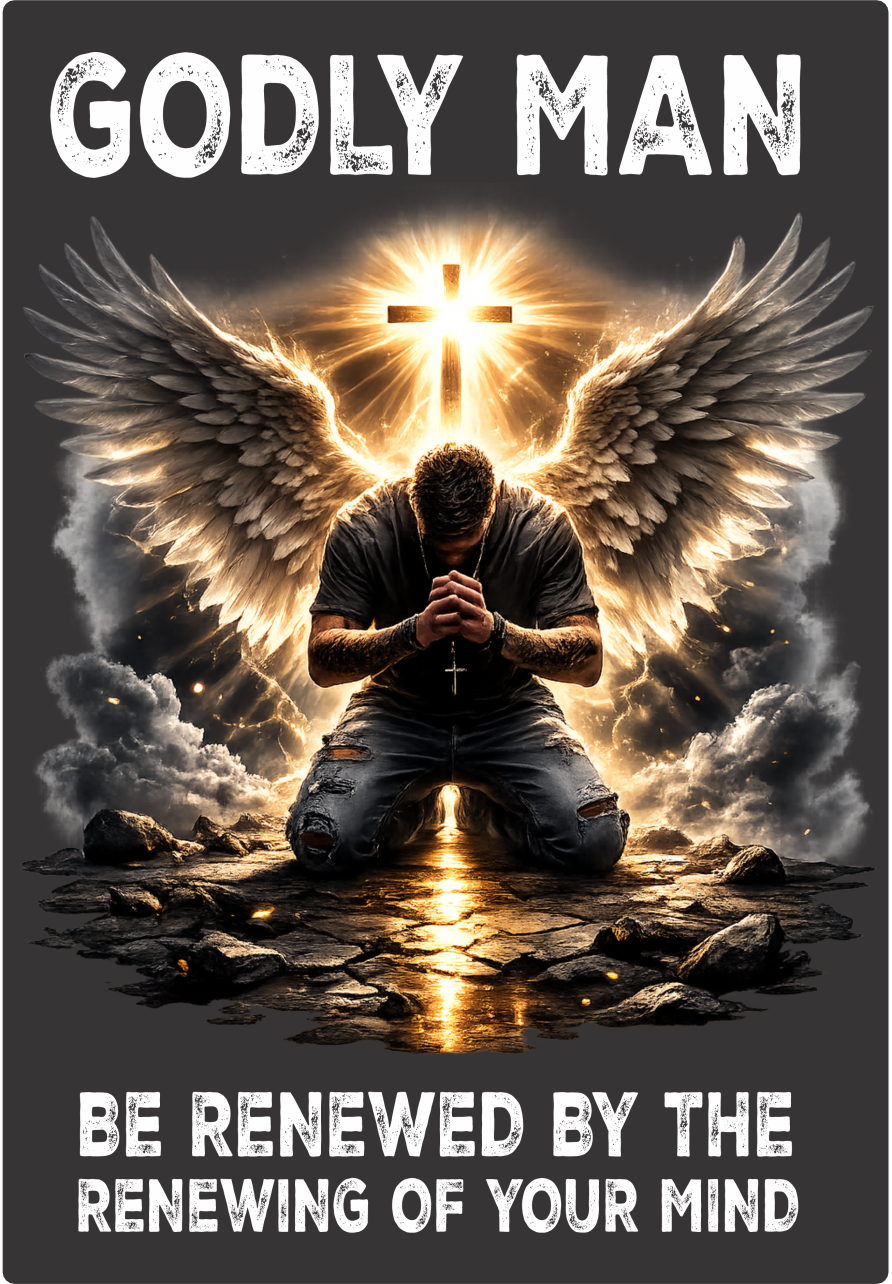 Godly Man Stickers