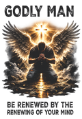 Stickers Godly Man