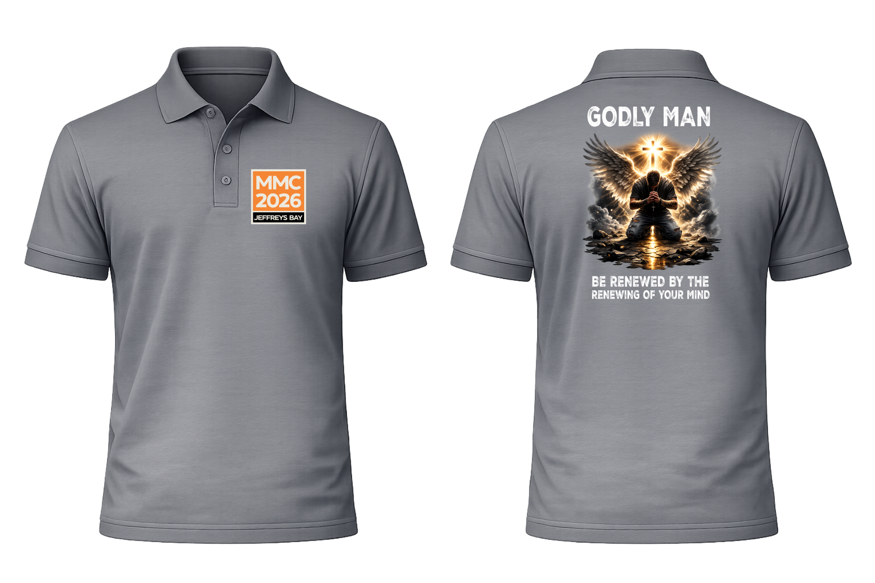 Golf Shirt Godly Man